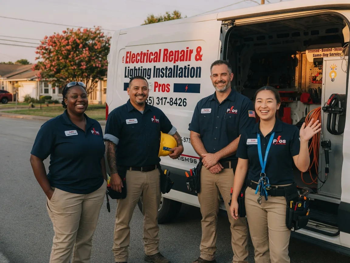 Licensed Electrician company in Tovey, IL